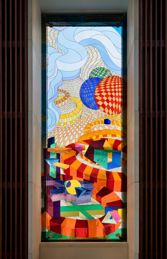 Untitled

2005

Stained glass

122 x 67 inches

Young Federal Courthouse, Orlando, Florida (Leers Weinzapfel Associates, architects)