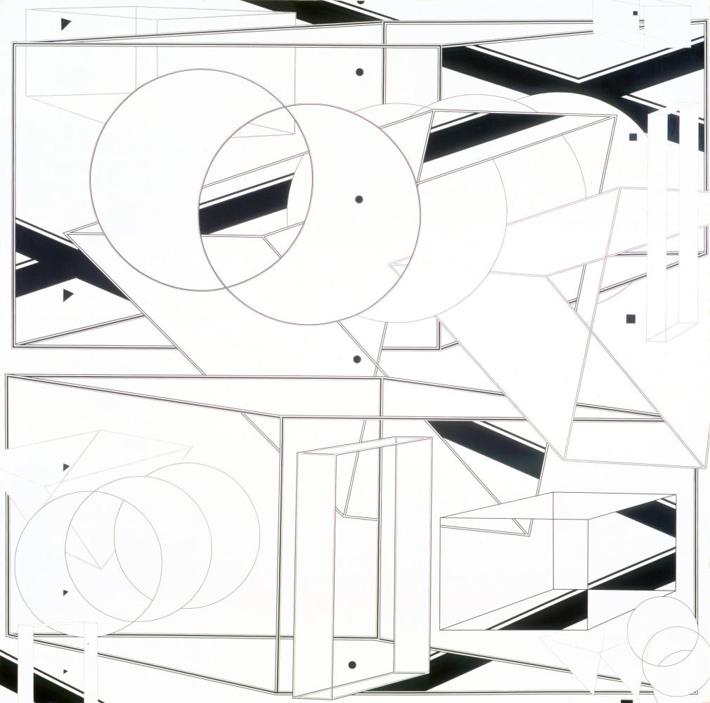 Inversion XII
1977
Acrylic on canvas
60 x 60 inches