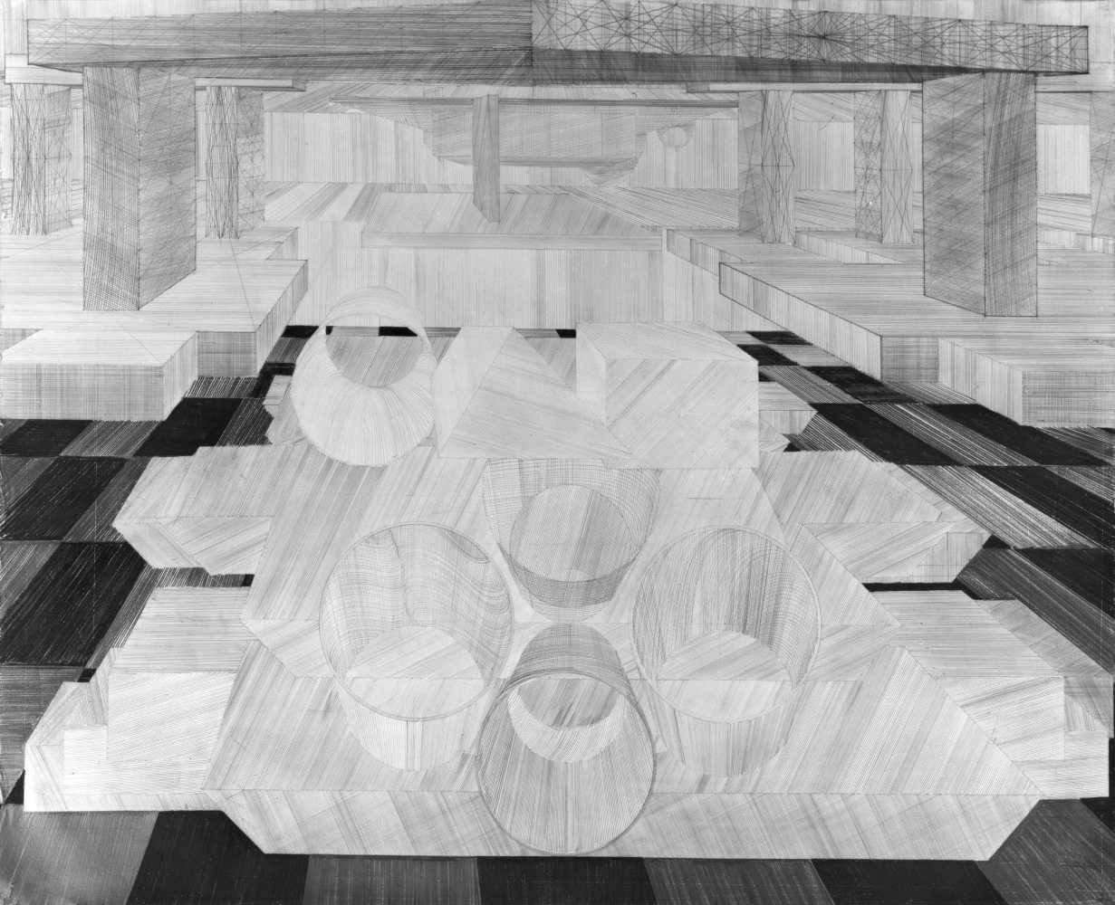 92-7

1992

Graphite on paper

40 x 50 1/2 inches