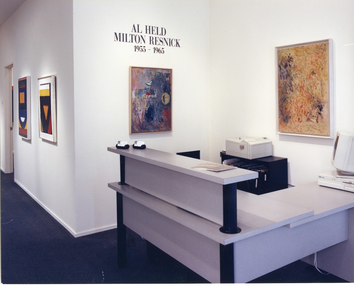 Al Held, Milton Resnick 1955-1965