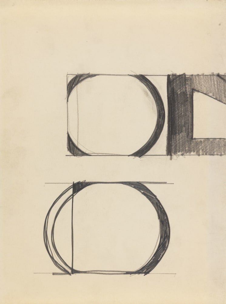 Untitled

c. 1964

Graphite on paper

11 7/8 x 9 inches