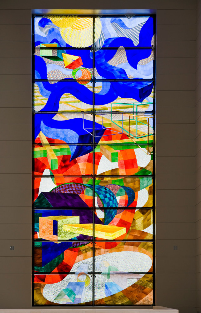 Untitled

2005

Stained glass

50 x 20 feet

Young Federal Courthouse, Orlando, Florida (Leers Weinzapfel Associates, architects)