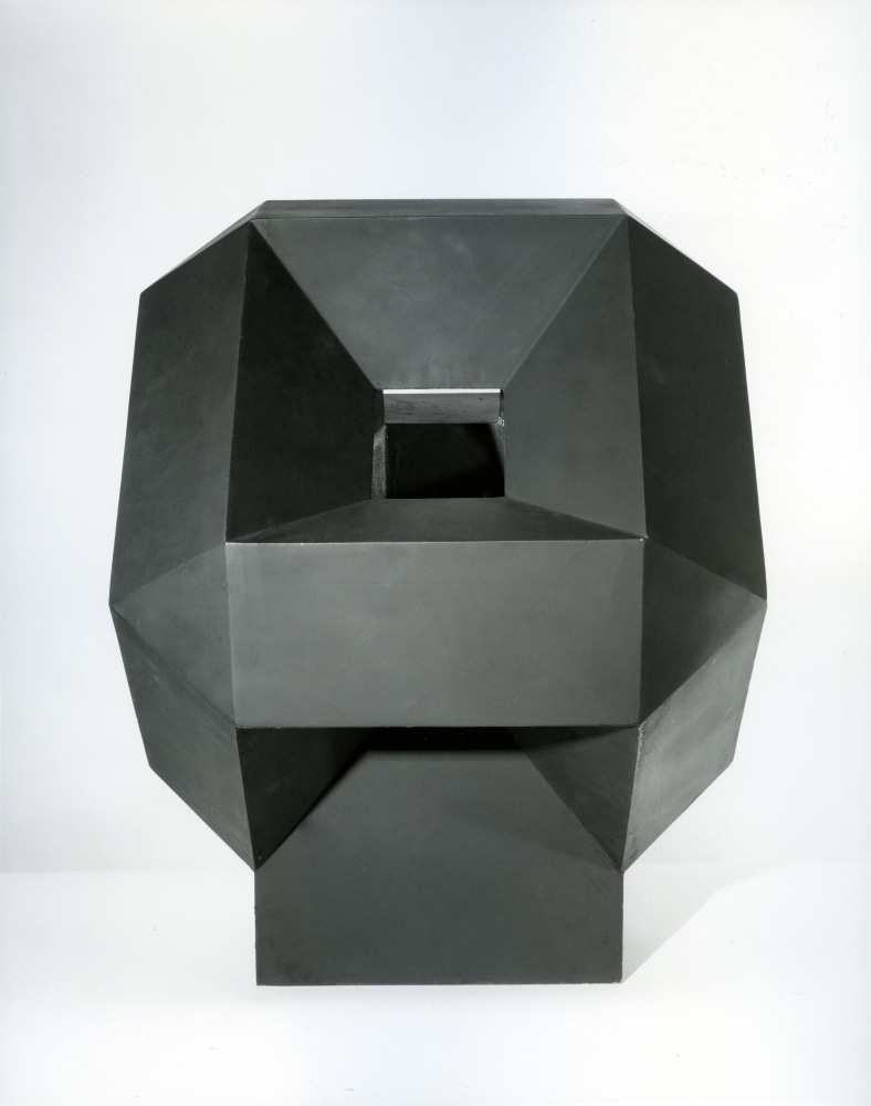 Wood, painted black
26&amp;nbsp;1&amp;frasl;4&amp;nbsp;&amp;times; 20 &amp;times; 22 in.&amp;nbsp;(66.7 &amp;times; 50.8 &amp;times; 55.9 cm)
