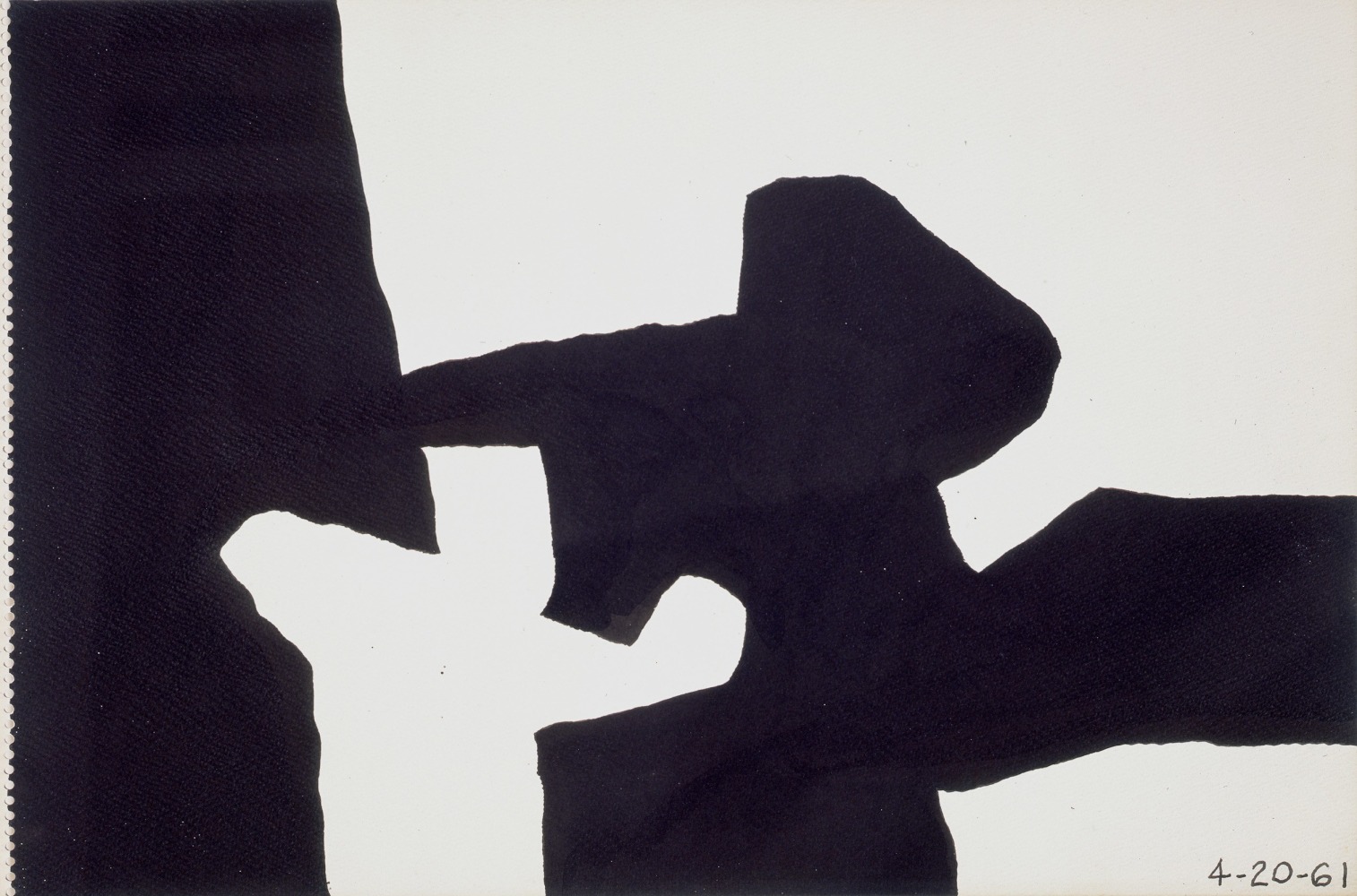 Untitled, 1961
Ink on paper
11 3/4 &amp;times; 17 11/16 in. (29.8 &amp;times; 44.9 cm)