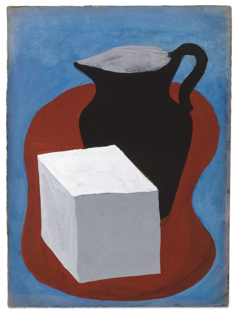 Untitled, ca. 1934
Gouache on cardboard
11 7/8 &amp;times; 9 in. (30.2 &amp;times; 22.9 cm)
IVAM Institut Valenci&amp;agrave; d&amp;rsquo;Art Modern, Spain