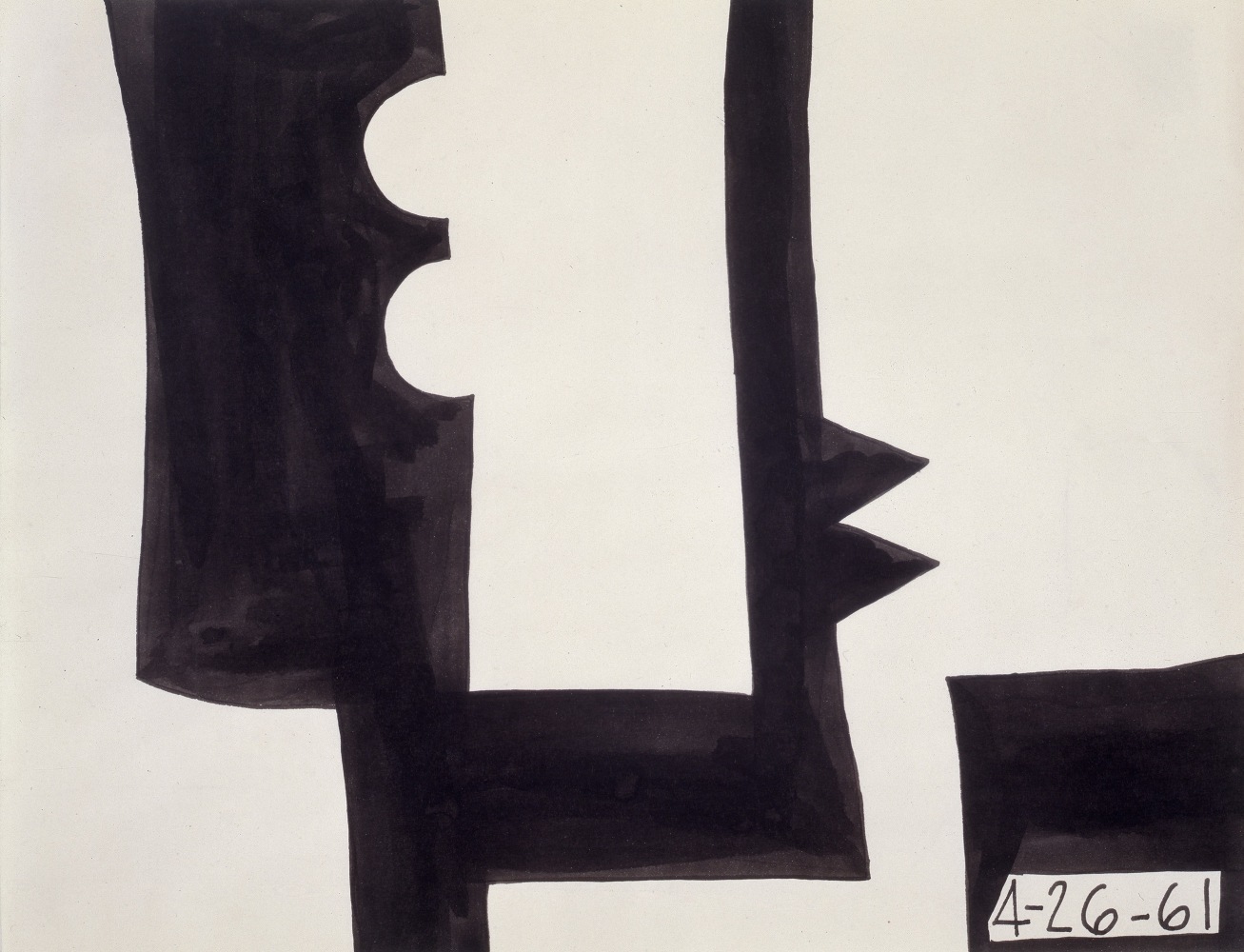 Untitled, 1961
Ink on paper
8 3/8 &amp;times; 10 7/8 in. (21.3 &amp;times; 27.6 cm)
The Museum of Modern Art