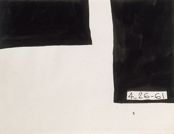 Untitled, 1961
Ink on paper
8 3/8 &amp;times; 10 7/8 in. (21.3 &amp;times; 27.6 cm)
Whitney Museum of American Art