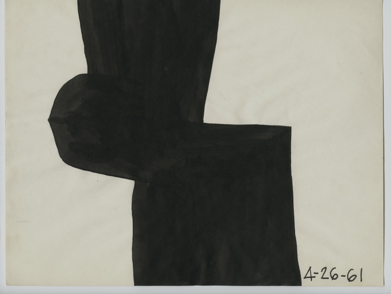 Untitled, 1961
Ink on paper
8 3/8 &amp;times; 10 7/8 in. (21.3 &amp;times; 27.6 cm)