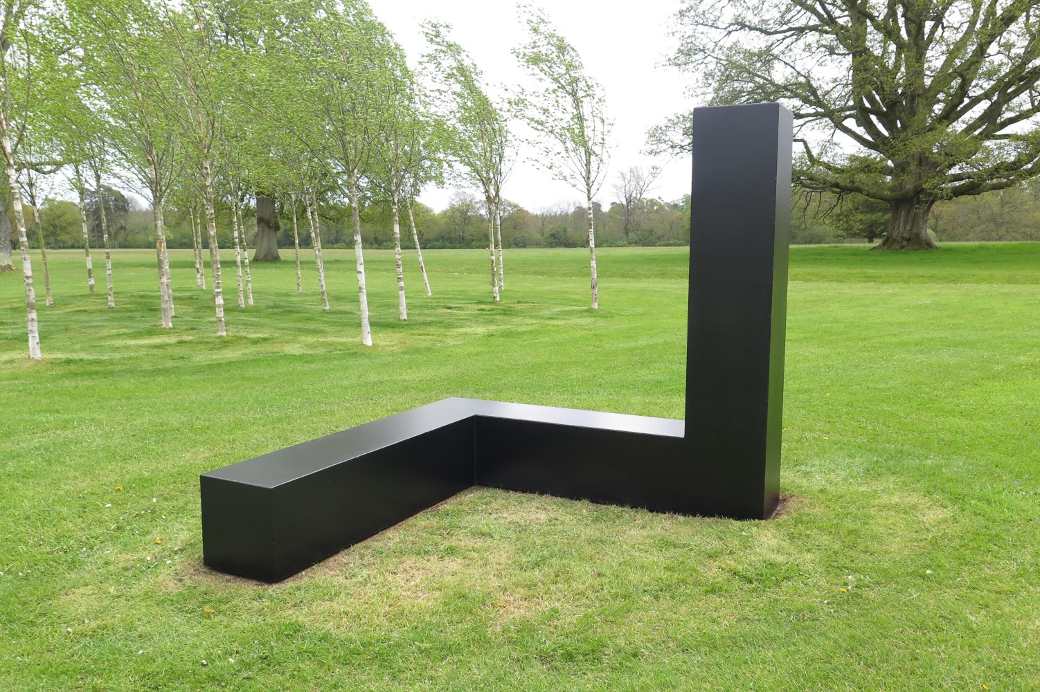 Steel, painted black
6 ft. 8 in. x&amp;nbsp;6 ft. 8 in. x&amp;nbsp;6 ft. 8 in.&amp;nbsp;(203.2 &amp;times; 203.2 &amp;times; 203.2 cm), edition 1/3
Private collection