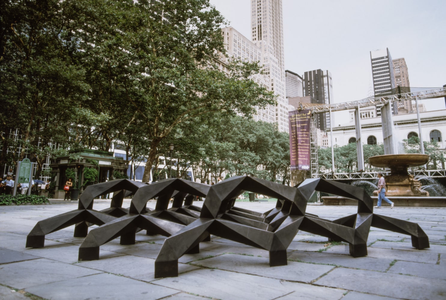 Cast bronze, black patina
32 in. &amp;times; 15 ft. 6 in. &amp;times; 13 ft. 7 in. (81.3 &amp;times; 472.4 &amp;times; 414 cm), edition 1/6
Private collection
&amp;nbsp;