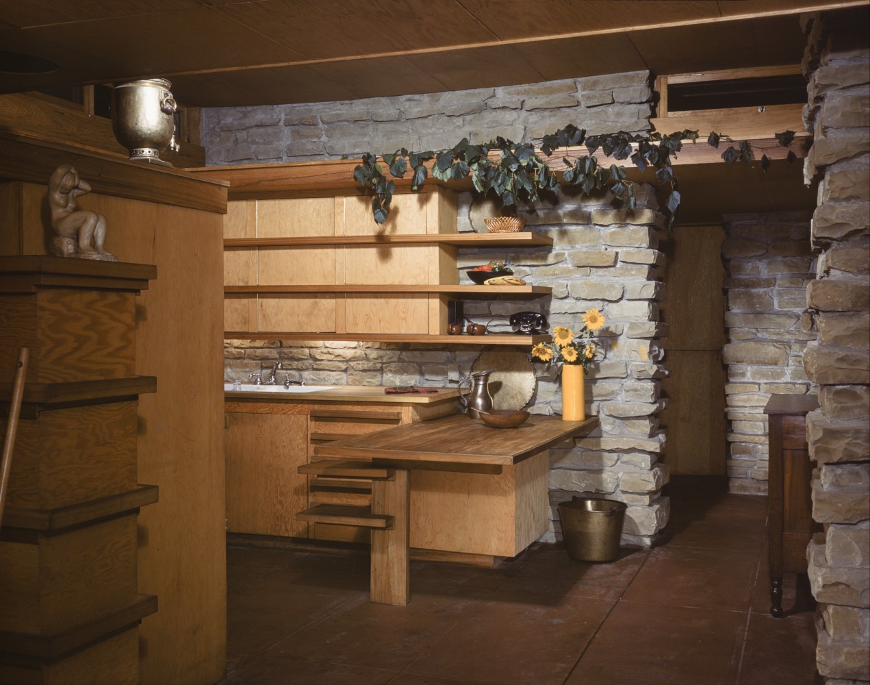 Interior view, 1940s