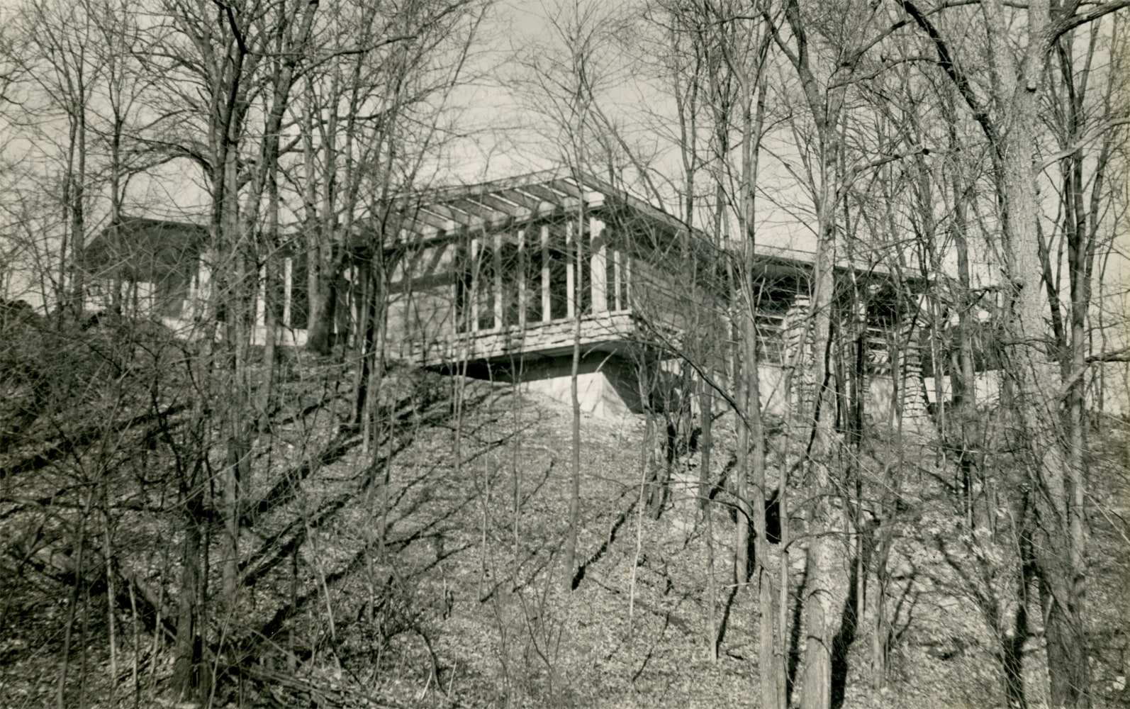 Exterior view, 1940s
&amp;nbsp;