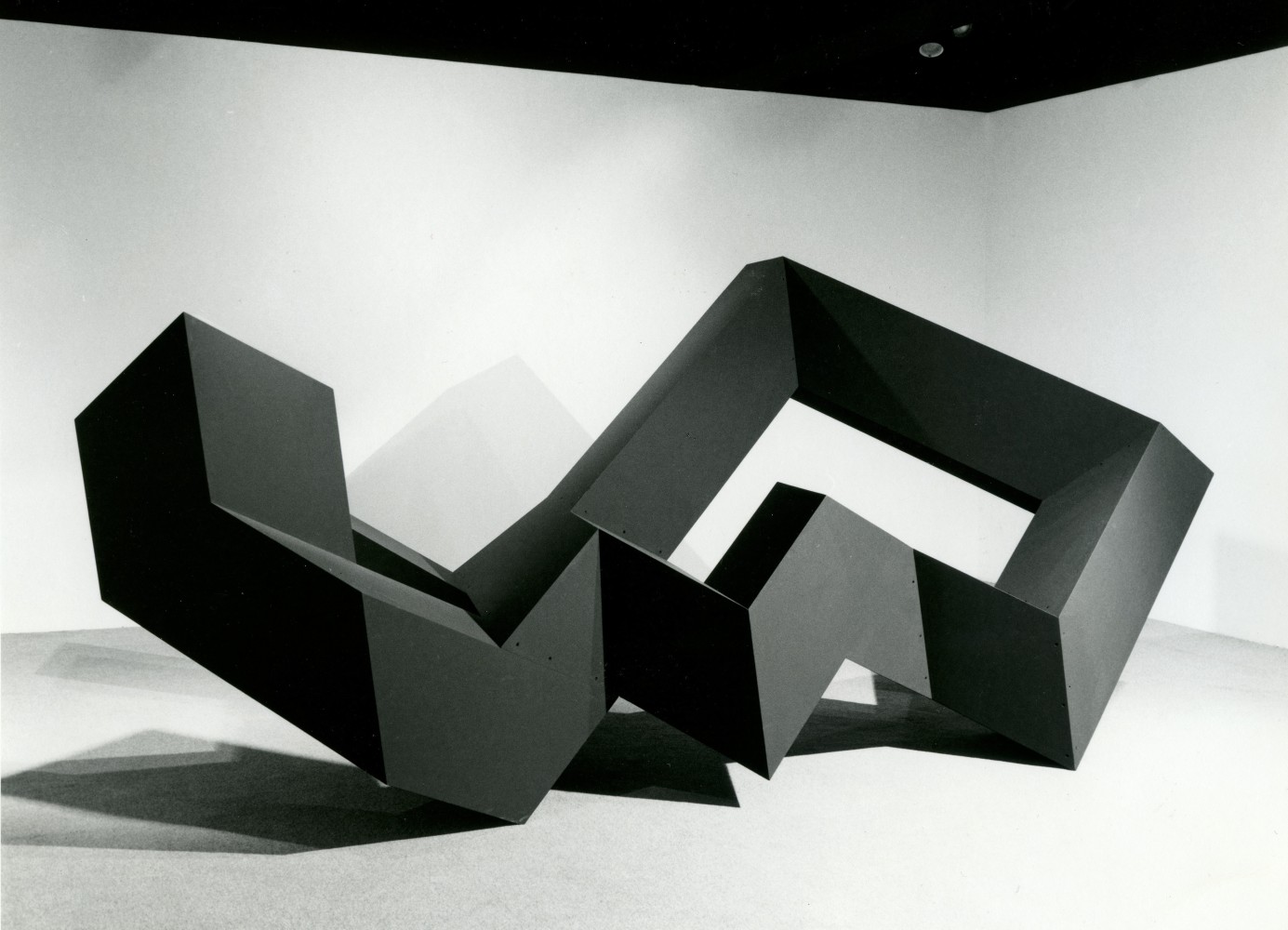 Throwback
Plywood, painted black