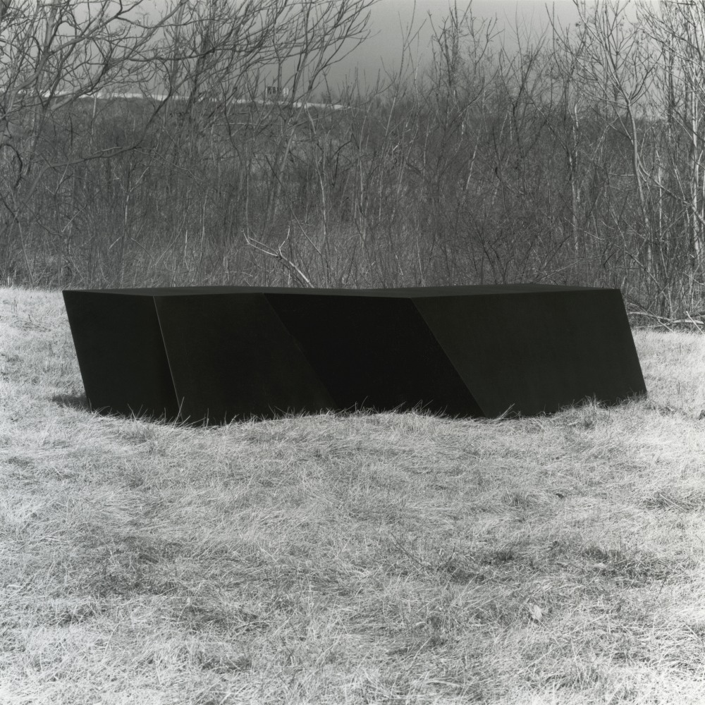 For D.C.
Welded bronze, black patina
33 in. &amp;times; 11 ft. 8 in. &amp;times; 6 ft. 8 in. (83.8 &amp;times; 355.6 &amp;times; 203.2 cm),&amp;nbsp;edition 2/6
Ho-Am Museum, Seoul
Dedication: Dominique Charlot