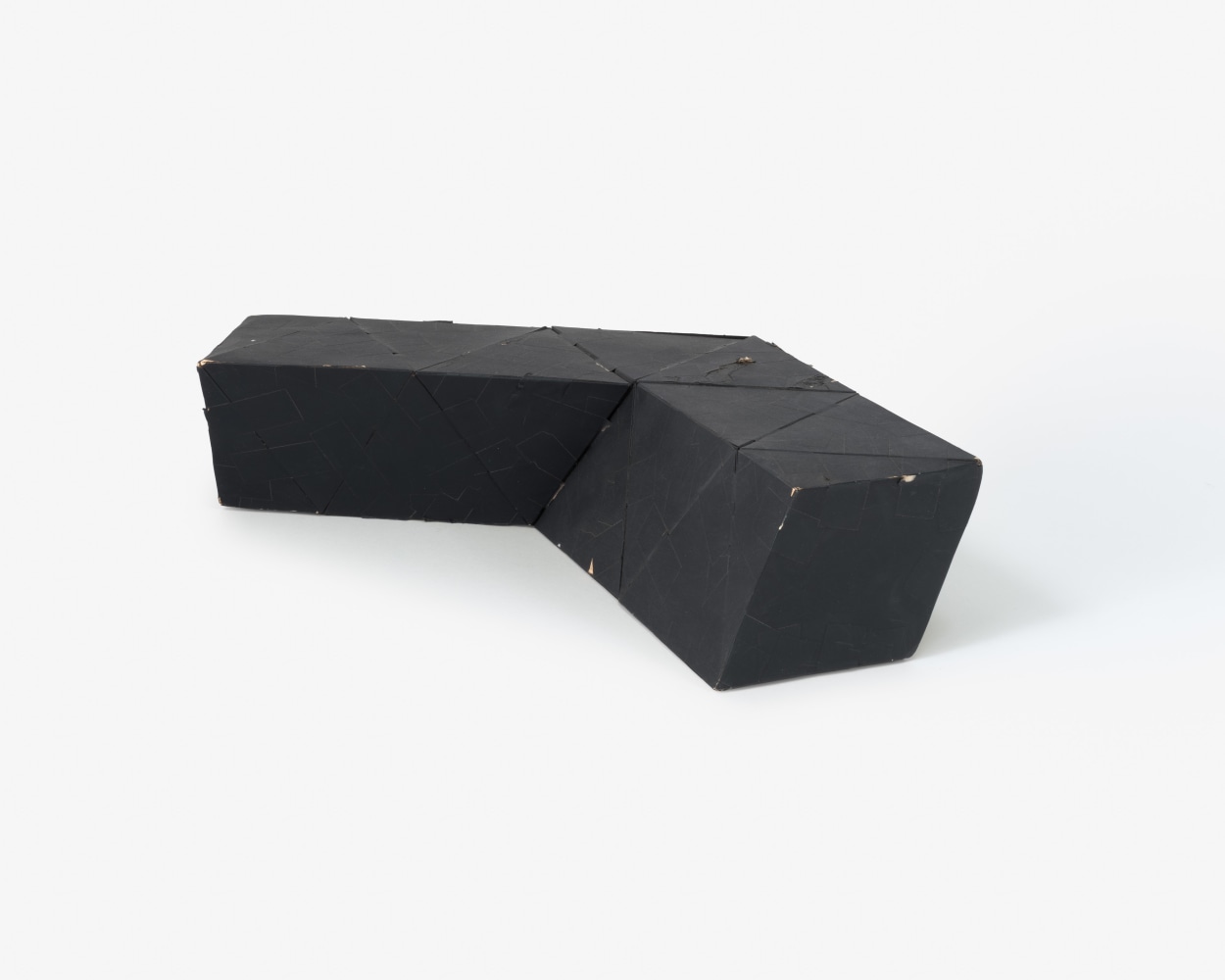 Card stock, painted black
31&amp;frasl;4 x 161&amp;frasl;2&amp;nbsp;x 81&amp;frasl;4 in. (8.3&amp;nbsp;x 41.9&amp;nbsp;x 21 cm)