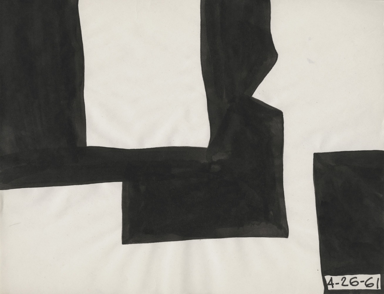 Untitled, 1961
Ink on paper
8 3/8 &amp;times; 10 7/8 in. (21.3 &amp;times; 27.6 cm)