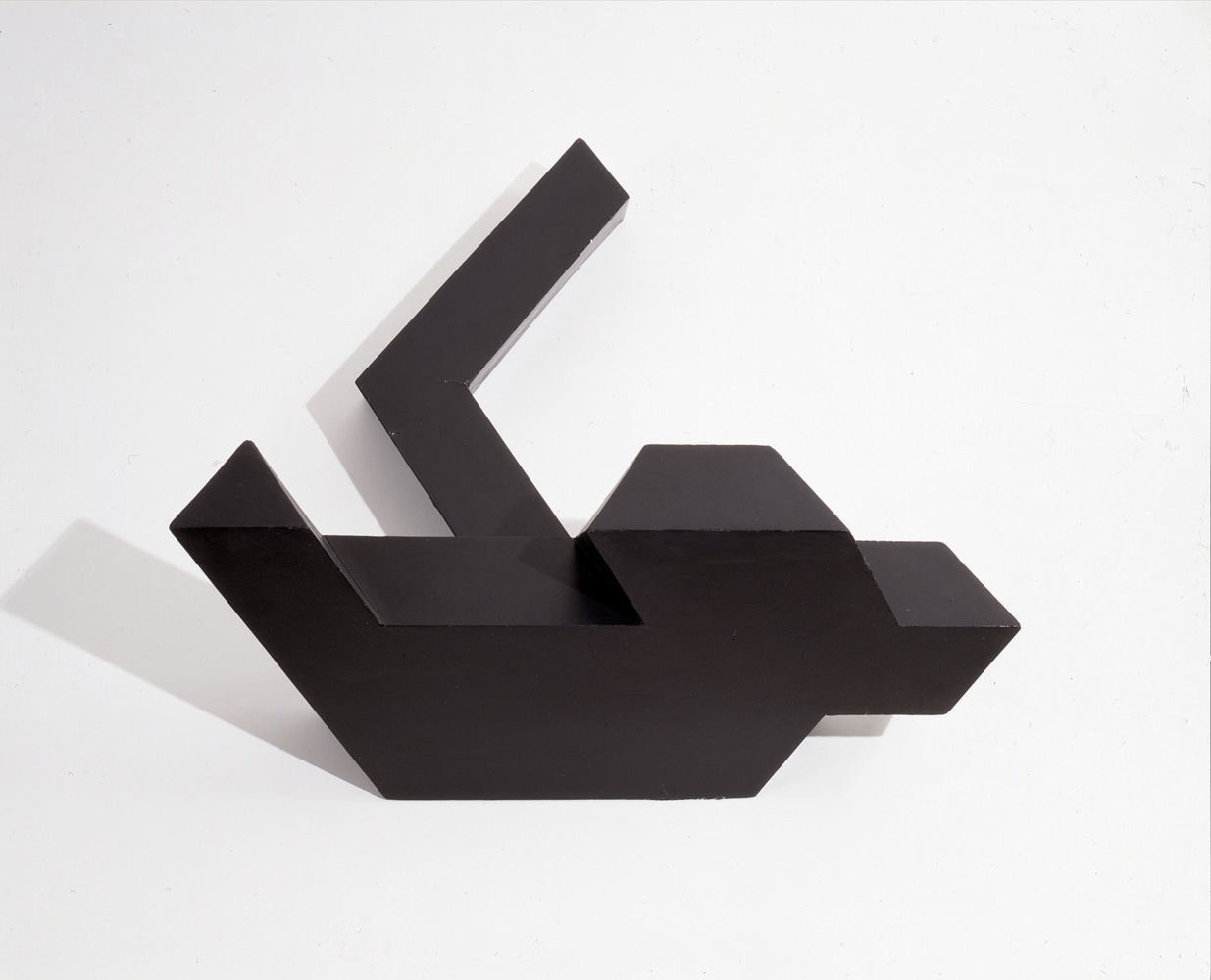 Cardboard, painted black
111&amp;frasl;2 &amp;times; 30 &amp;times; 32 in. (29.2 &amp;times; 76.2 &amp;times; 81.3 cm)