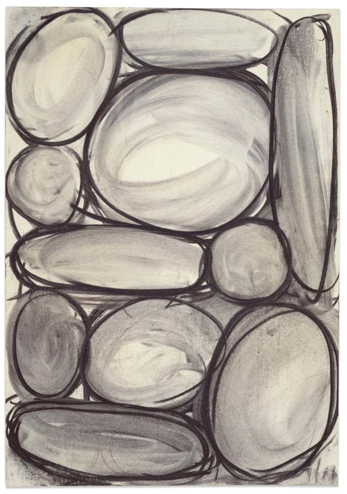 Untitled, 1954
Charcoal on paper
17 3/8 &amp;times; 12 1/8 in. (44.1 &amp;times; 30.8 cm)