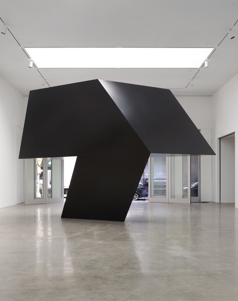 Steel, painted black
14 ft. &amp;times; 21 ft. 6 in. &amp;times; 12 ft. 41&amp;frasl;4 in. (426.7 &amp;times; 655.3 &amp;times; 376.6 cm), edition 2/3
Private collection