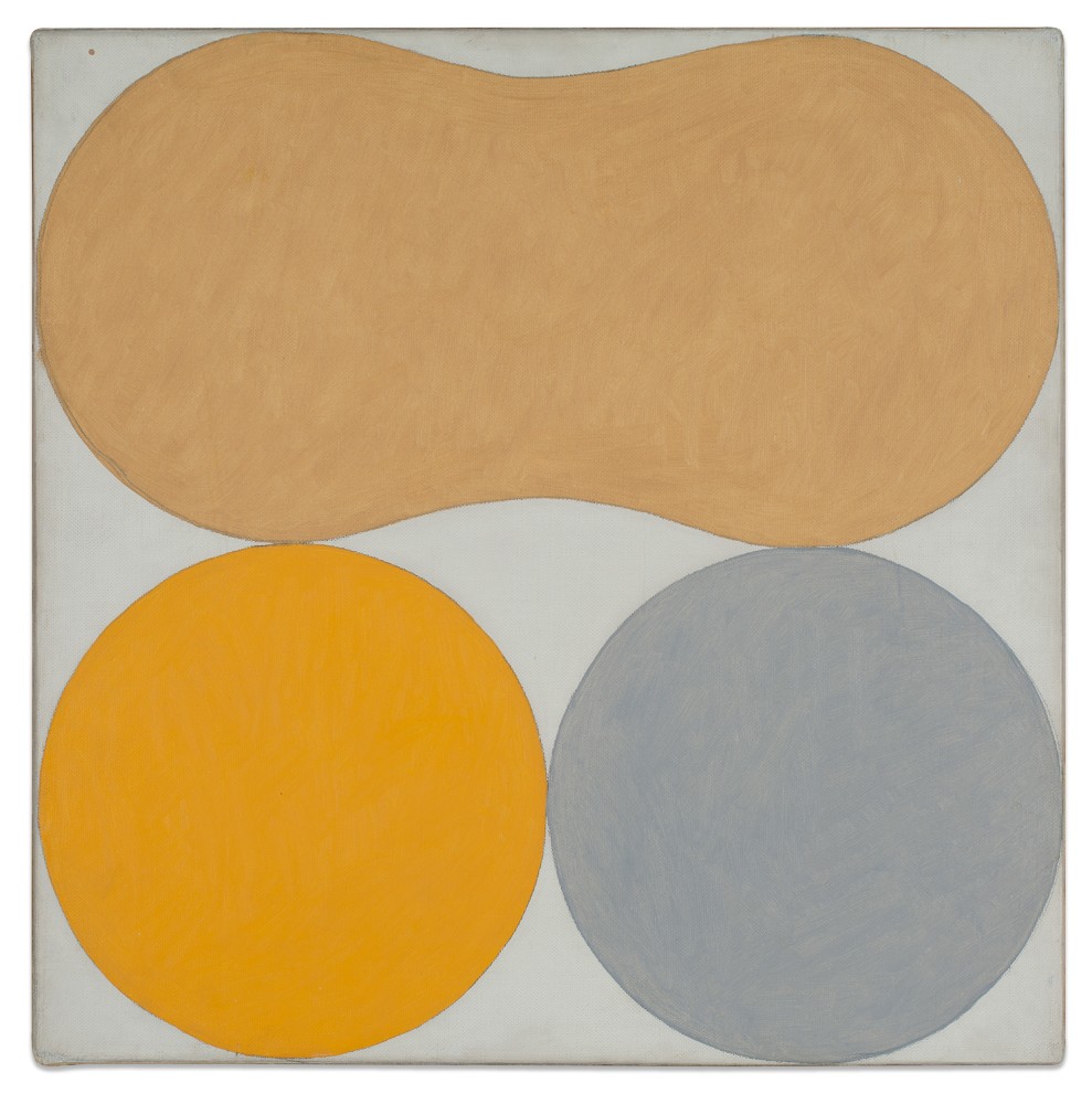 Louisenberg #7, 1953&amp;ndash;54
Oil on canvas
15 3/4 &amp;times; 15 3/4 in. (40 &amp;times; 40 cm)