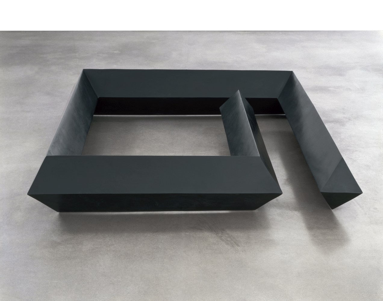 Cast bronze, black patina
10 &amp;times; 55 &amp;times; 55 in. (25.4 &amp;times; 139.7 &amp;times; 139.7 cm), edition 4/9
Private collection&amp;nbsp;