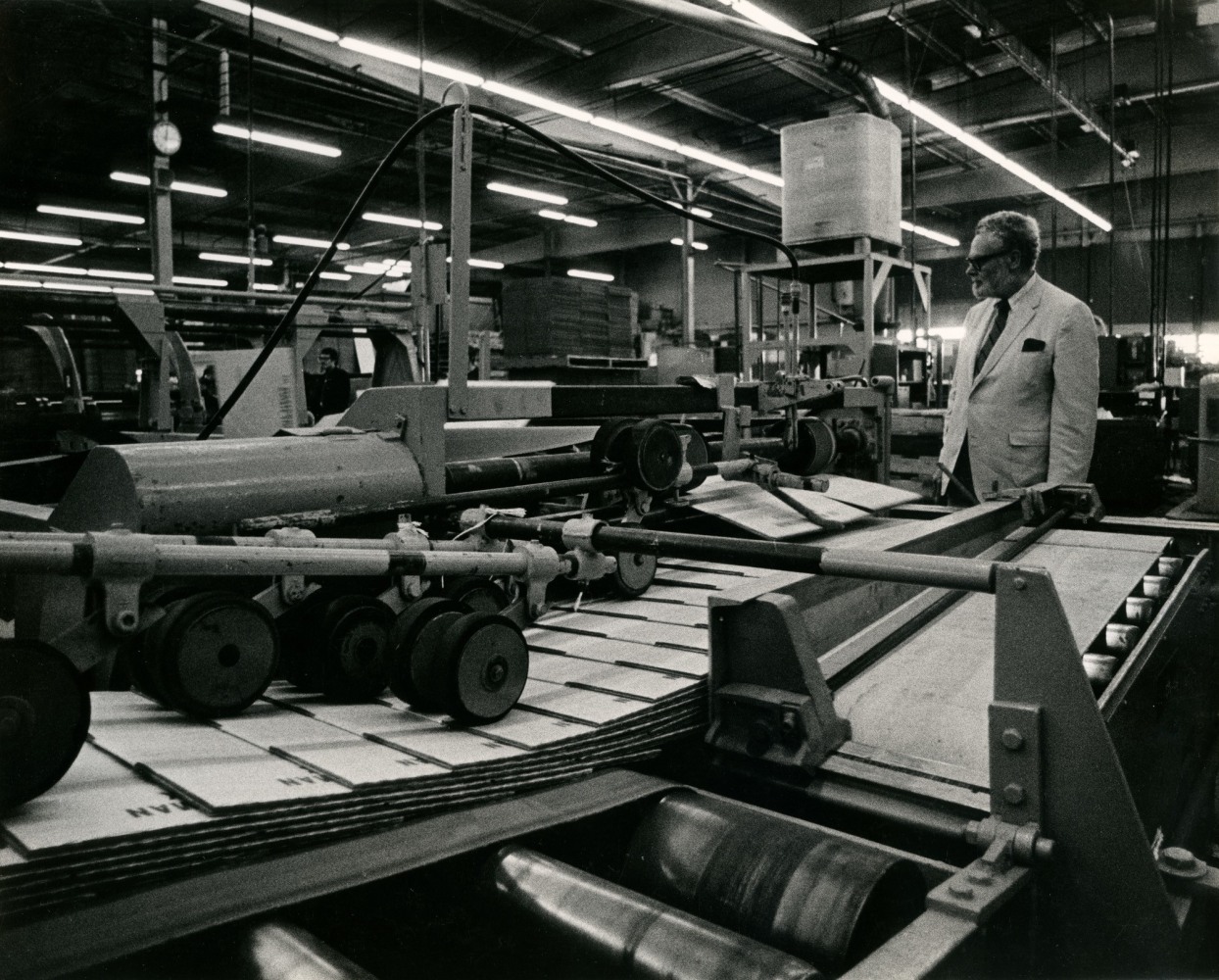 Tony Smith at the Container Corporation of America, ca. 1969