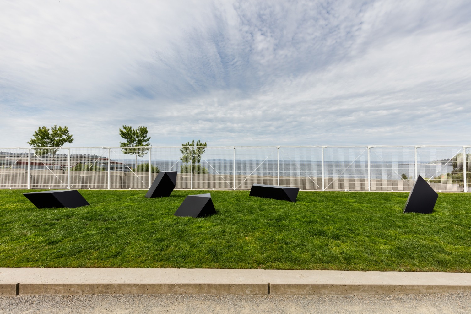 Steel, painted black
5 units, height range 23 in. to 451&amp;frasl;2 in., edition AP
Seattle Art Museum