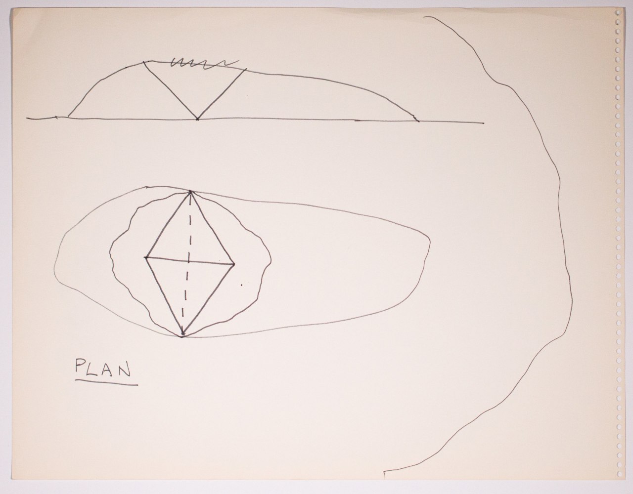 Ink on paper
10 &amp;times; 13 in. (25.4 &amp;times; 33 cm)