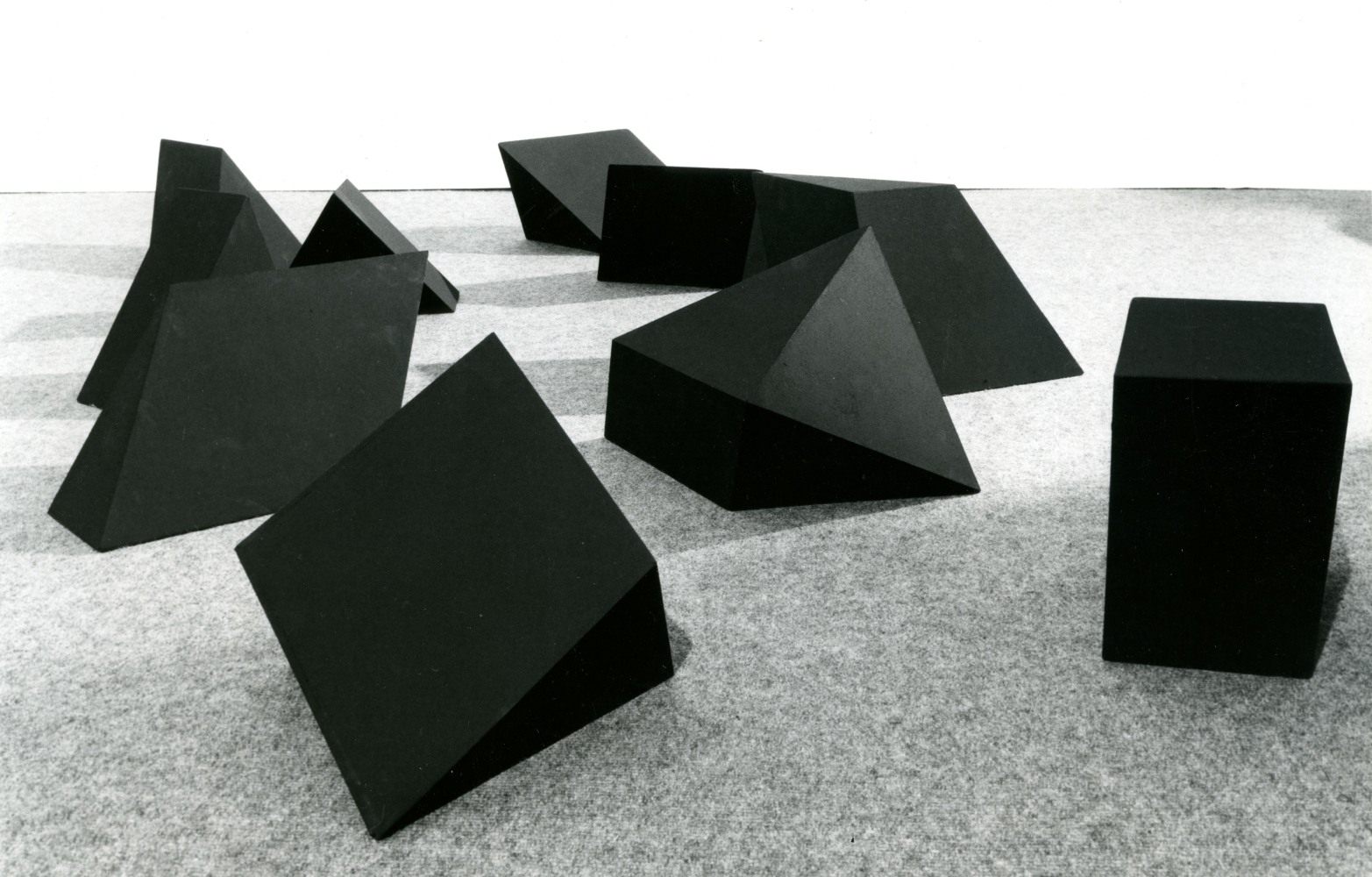 Ten Elements
Plywood, painted black