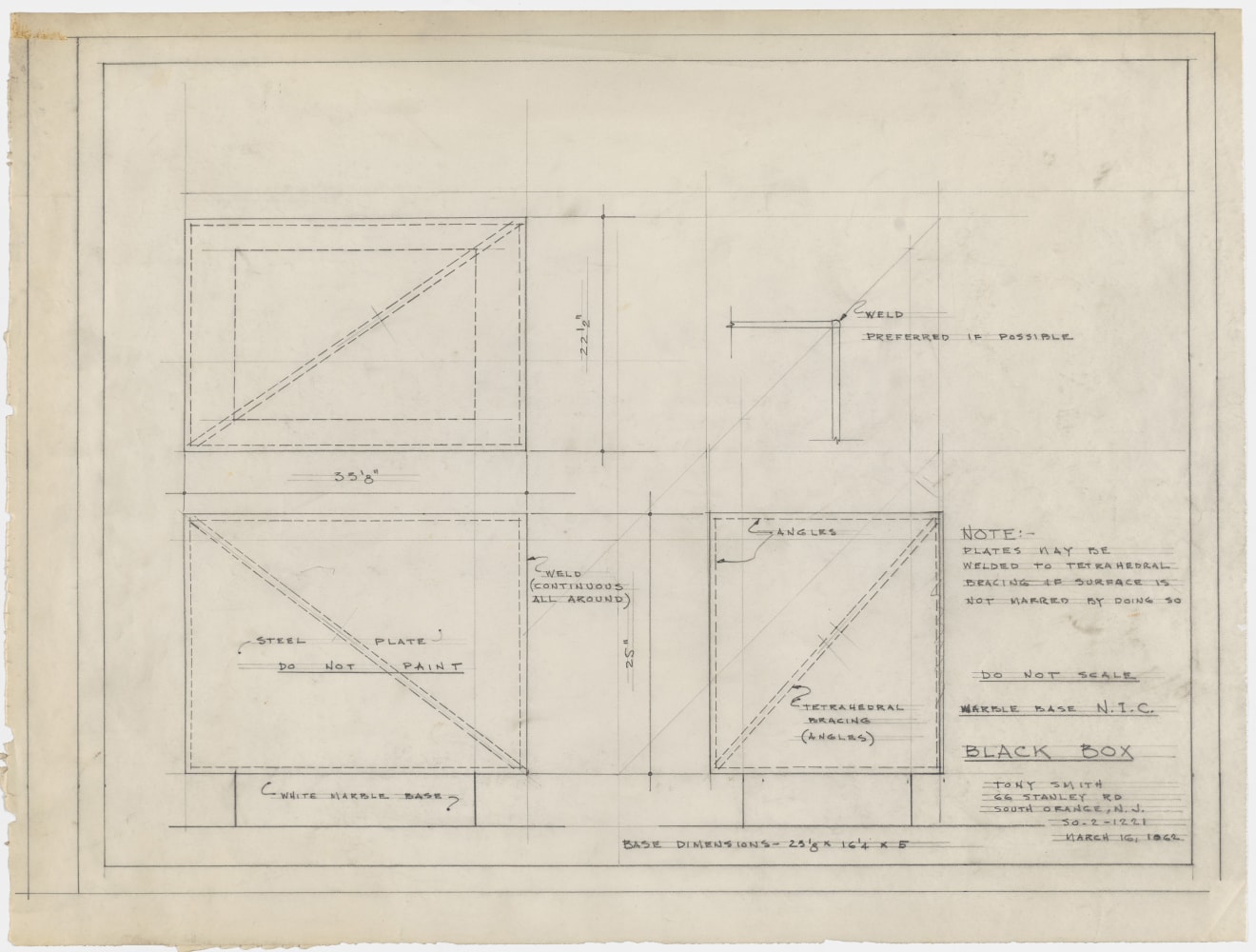 Graphite on paper,&amp;nbsp;18 &amp;times; 23 3/4 in. (45.7 &amp;times; 60.3 cm)