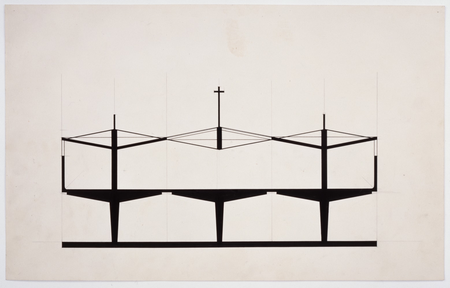 Section, ink on paper
13 7/8 &amp;times; 21 7/8 in. (35.2 &amp;times; 55.6 cm)
&amp;nbsp;