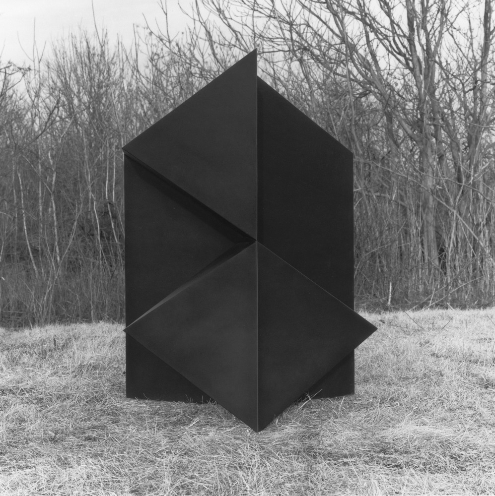 Welded bronze, black patina
6 ft. 8 in. x&amp;nbsp;6 ft. 8 in. x 4 ft. 9 in.&amp;nbsp;(203.2 &amp;times; 203.2 &amp;times; 144.8 cm), edition 3/6
Private collection