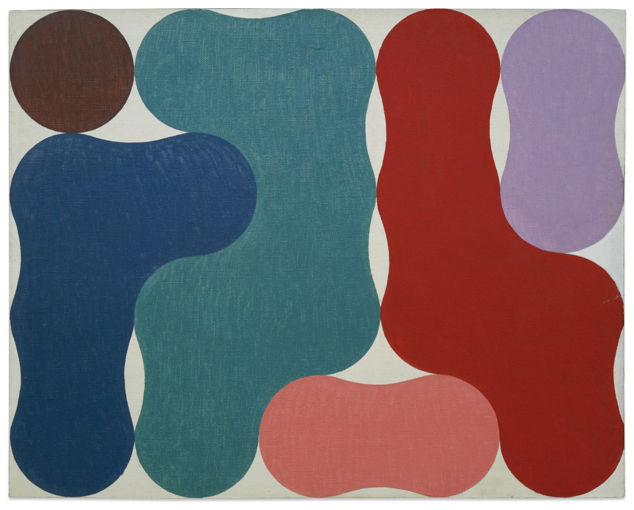 Untitled, 1953&amp;ndash;54
Oil on board
15 3/4 &amp;times; 19 1/2 in. (40 &amp;times; 49.5 cm)