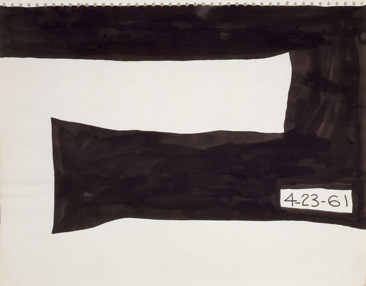 Untitled, 1961
Ink on paper
11 &amp;times; 13 7/8 in. (27.9 &amp;times; 35.2 cm)