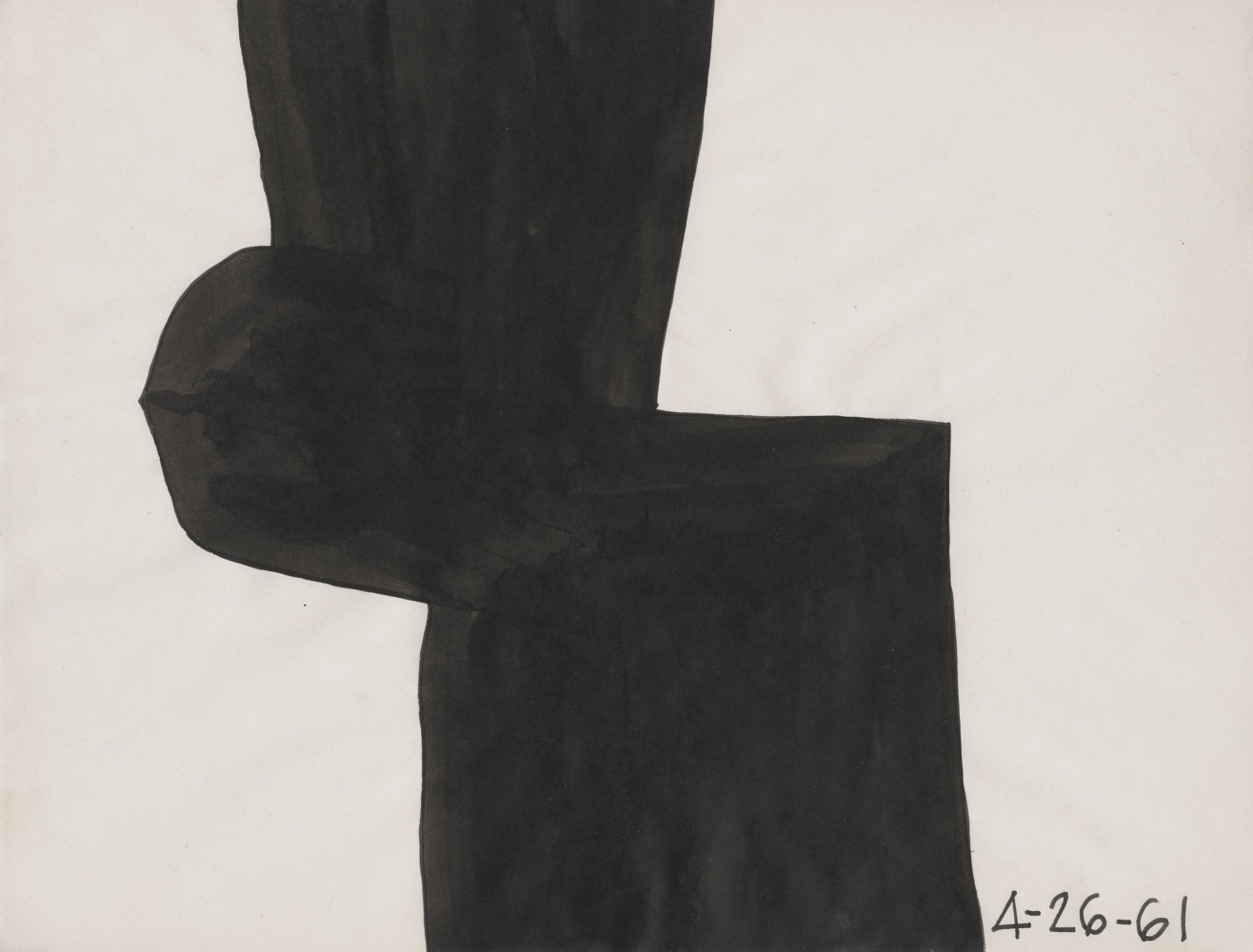 Untitled, 1961
Ink on paper
8 3/8 &amp;times; 10 7/8 in. (21.3 &amp;times; 27.6 cm)