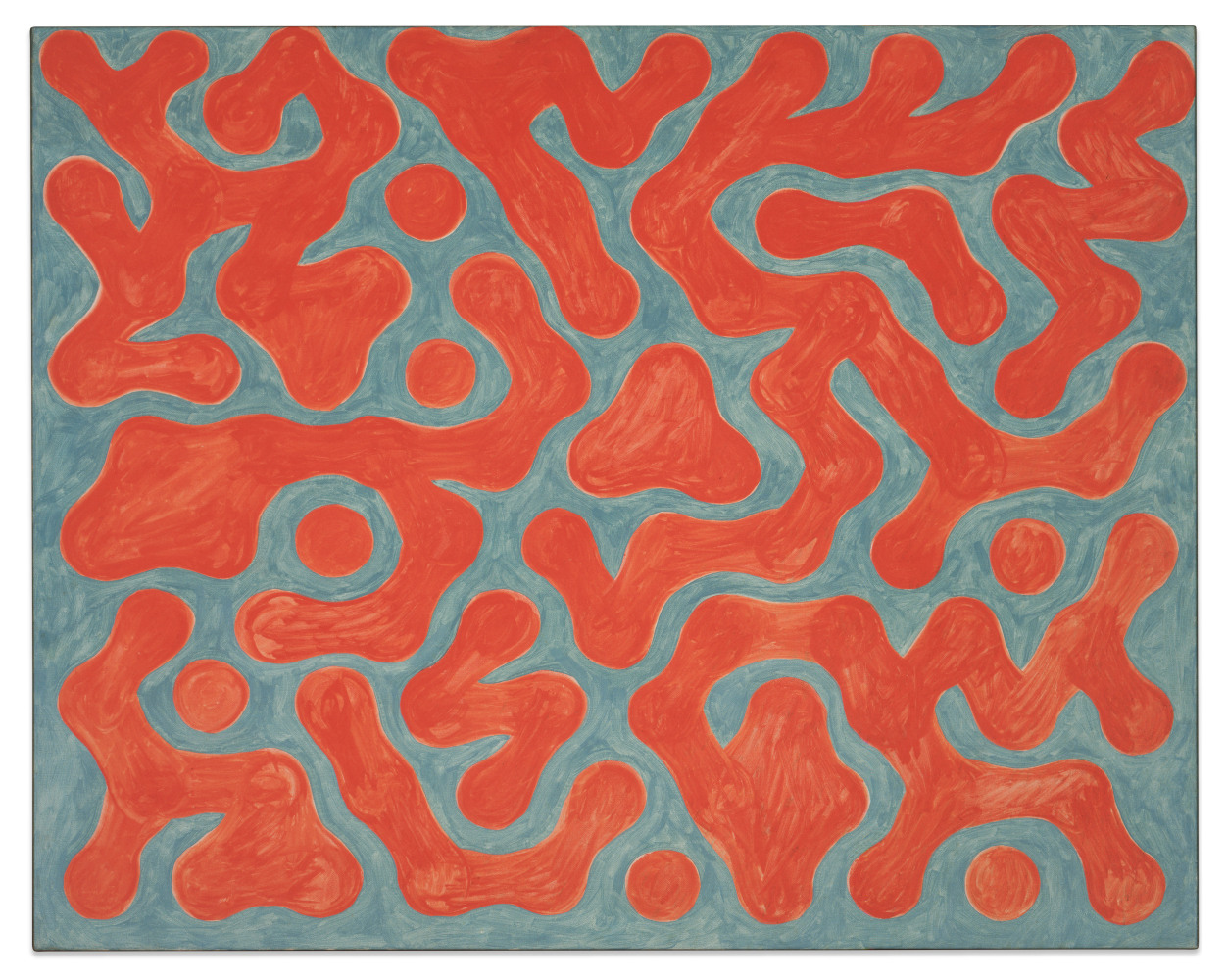 Untitled, 1953&amp;ndash;54
Oil on canvas
31 1/4 &amp;times; 39 in. (79.4 &amp;times; 99.1 cm)