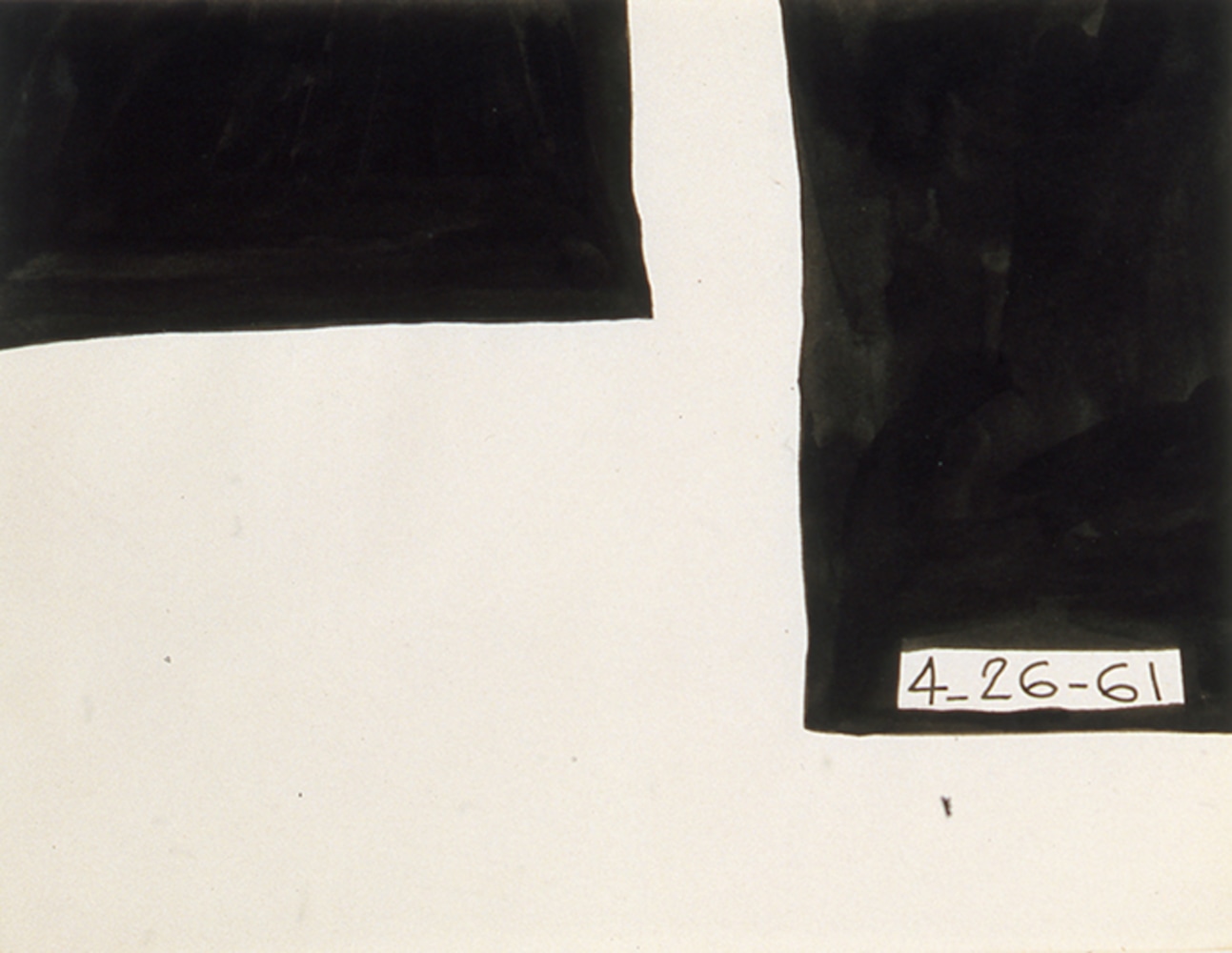 Untitled, 1961
Ink on paper
8 3/8 &amp;times; 10 7/8 in. (21.3 &amp;times; 27.6 cm)
Whitney Museum of American Art