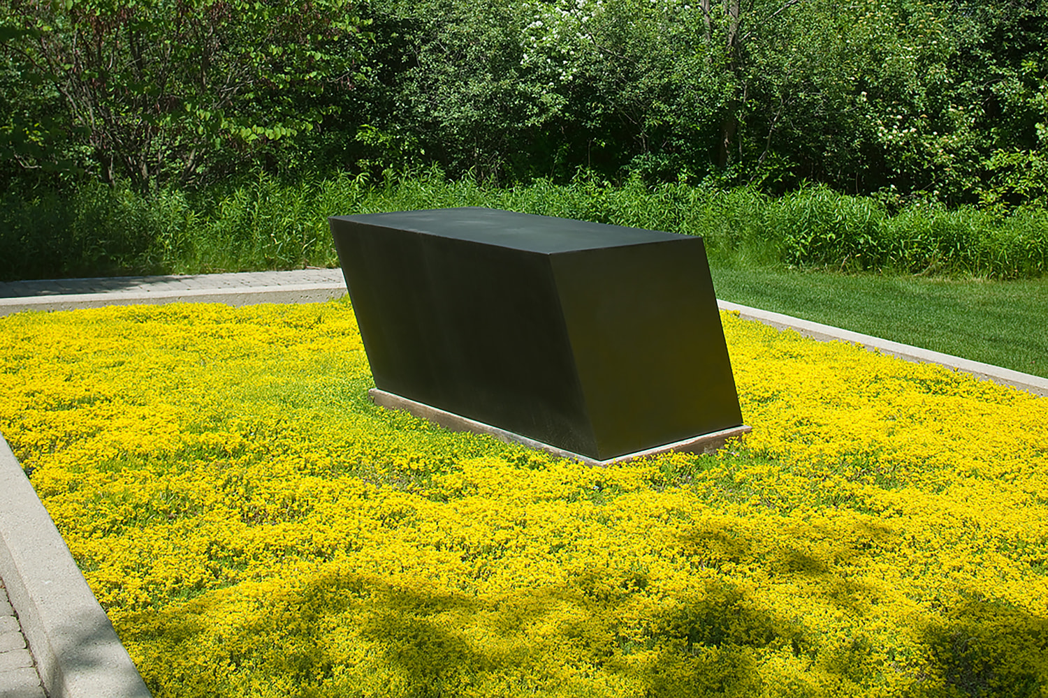 Welded bronze, black patina
33 &amp;times; 60 &amp;times; 46 in. (83.8 &amp;times; 152.4 &amp;times; 116.8 cm), edition 1/6
Frederik Meijer Gardens and Sculpture Park, Grand Rapids, MI