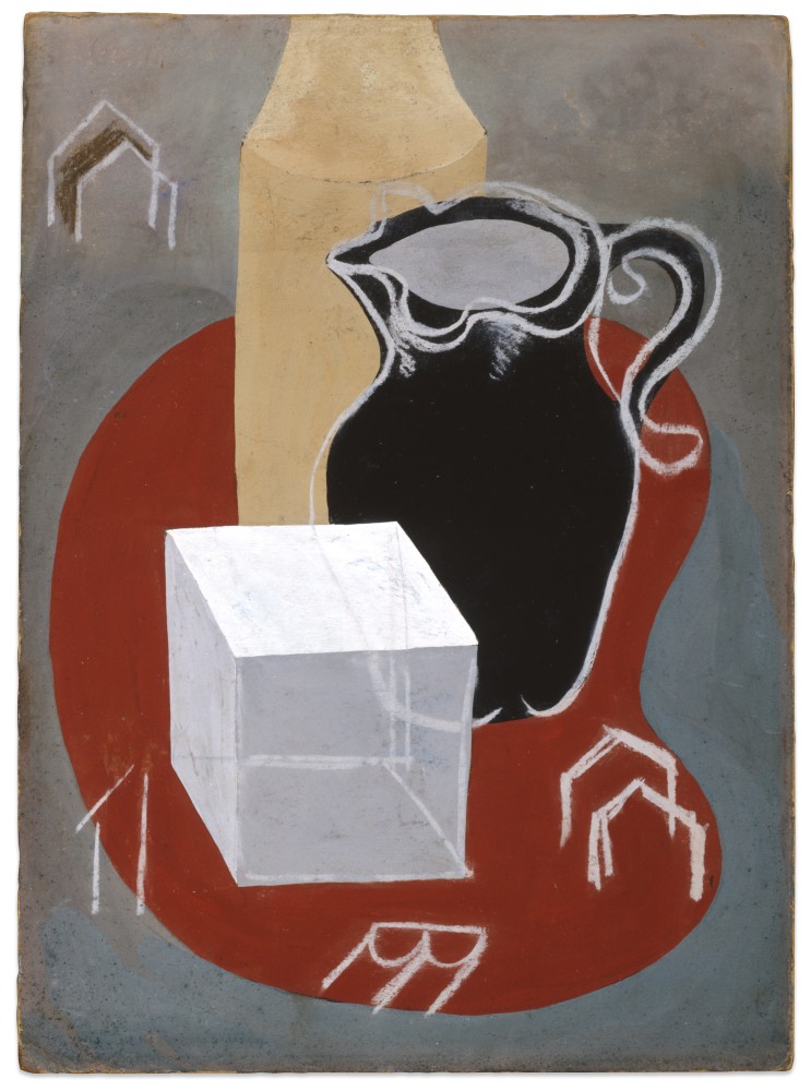 Untitled, ca. 1934
Gouache and pastel on cardboard
12 1/4 &amp;times; 9 in. (31.1 &amp;times; 22.9 cm)
IVAM Institut Valenci&amp;agrave; d&amp;rsquo;Art Modern, Spain