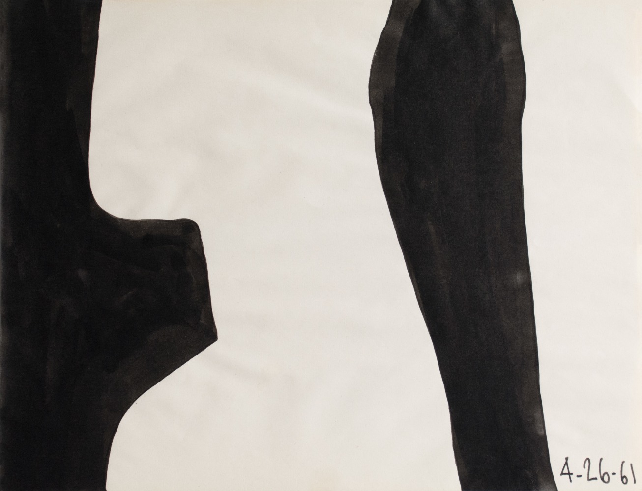 Untitled, 1961
Ink on paper
8 3/8 &amp;times; 10 7/8 in. (21.3 &amp;times; 27.6 cm)