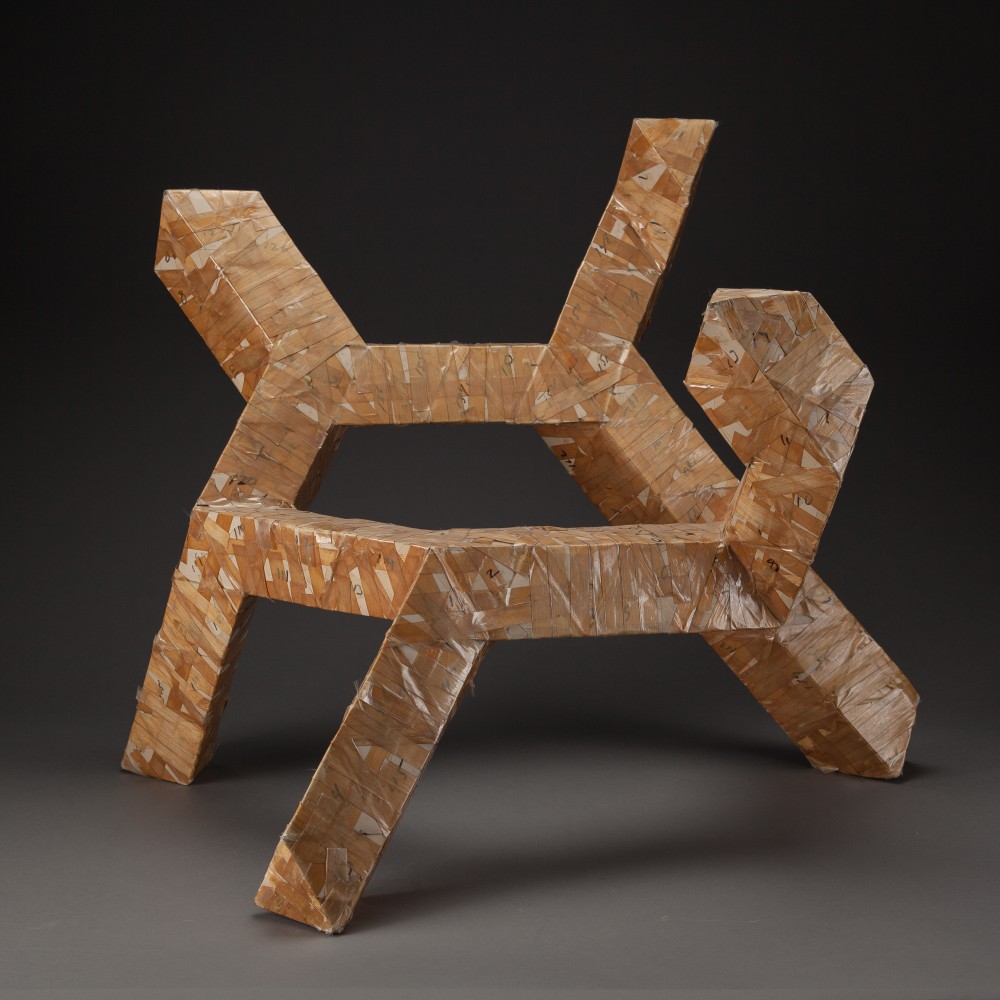 Cardboard and tape
29 &amp;times; 343&amp;frasl;4 &amp;times; 28 in. (73.7 &amp;times; 88.3 &amp;times; 71.1 cm)
The New Orleans Museum of Art, LA
&amp;nbsp;