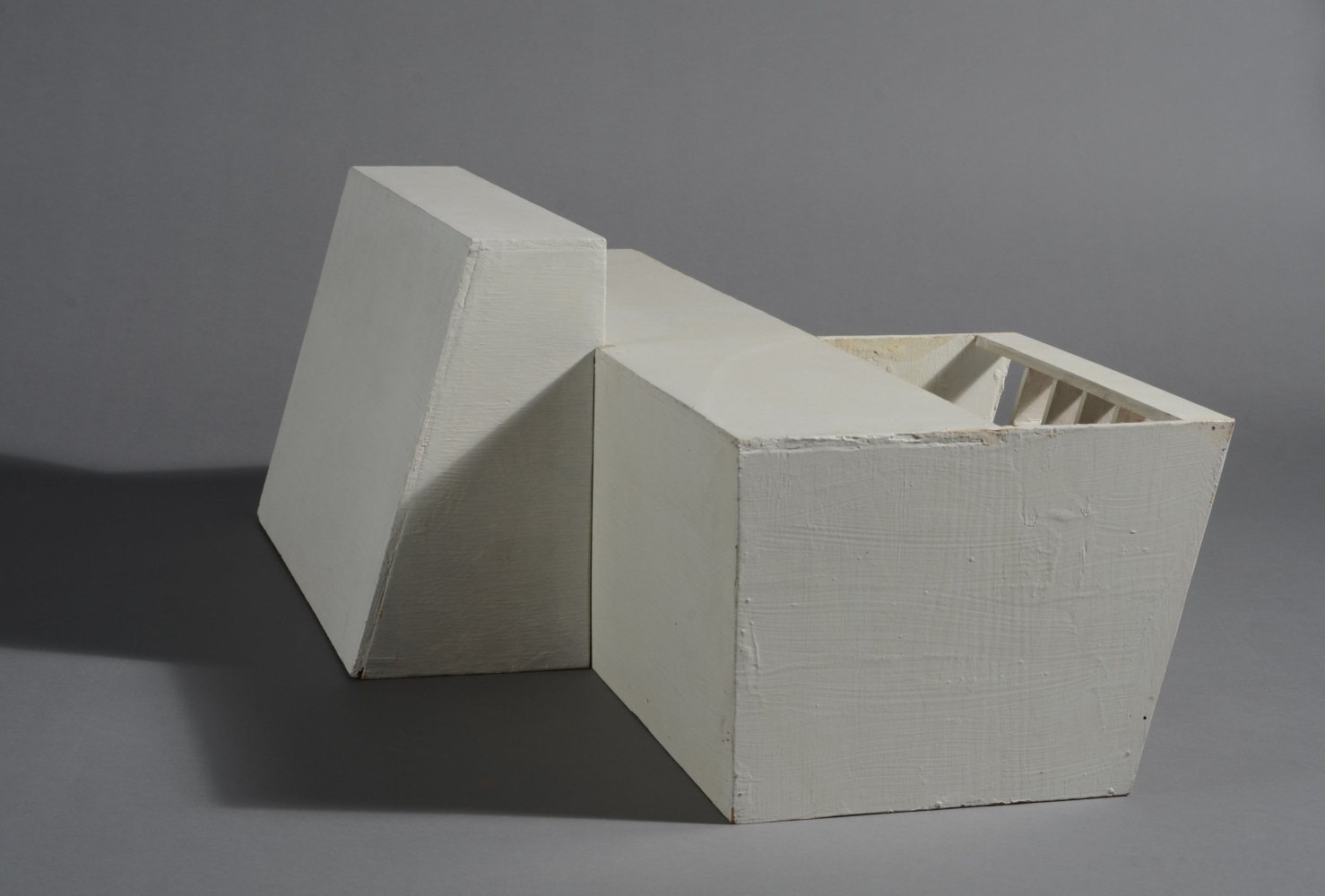Model, painted wood
11 &amp;times; 31 1/4 &amp;times; 14 1/2 in. (27.9 &amp;times; 79.4 &amp;times; 36.8 cm)