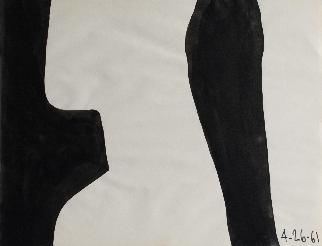 Untitled, 1961
Ink on paper
8 3/8 &amp;times; 10 7/8 in. (21.3 &amp;times; 27.6 cm)