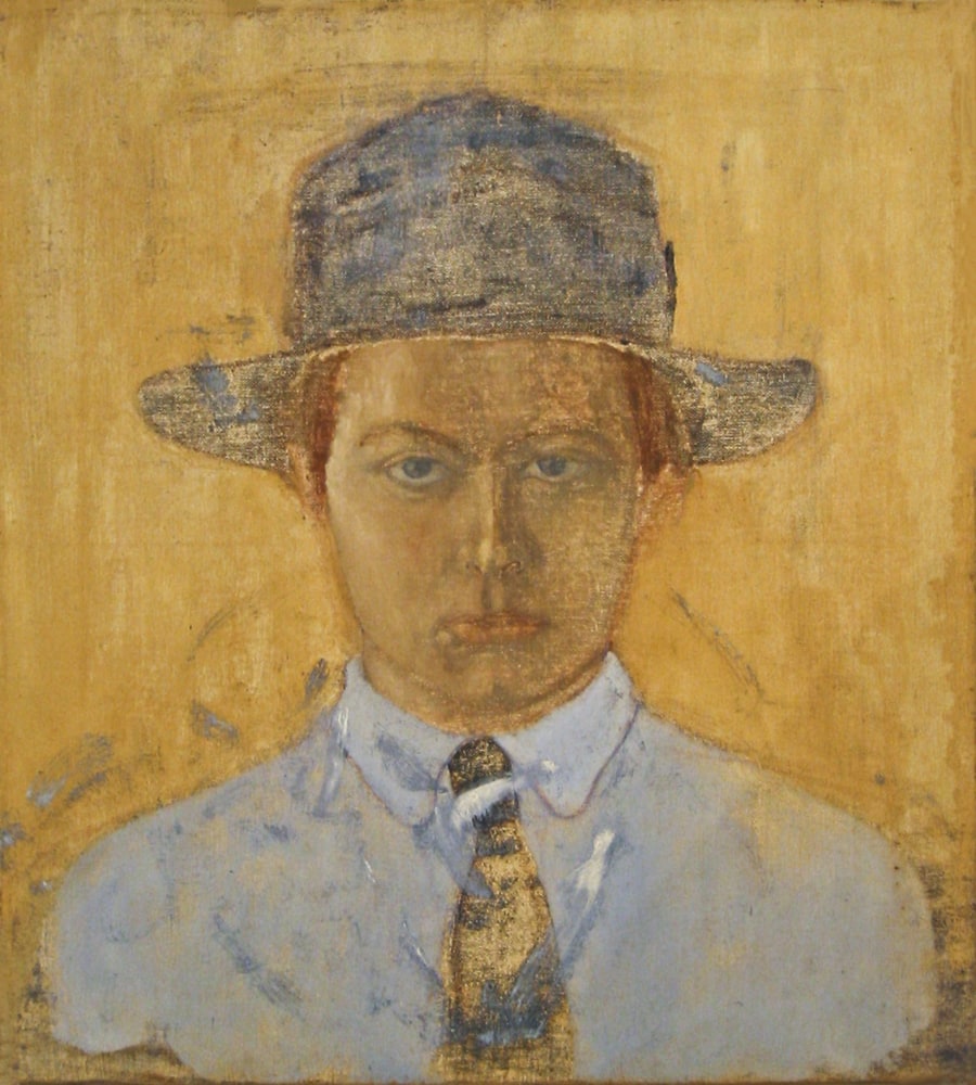Self Portrait, ca. 1931
Oil on canvas
20 &amp;times; 18 in. (50.8 &amp;times; 45.7 cm)