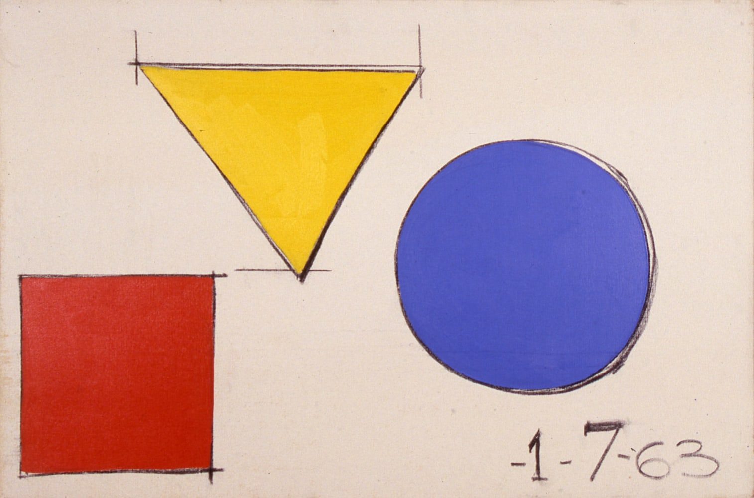 Untitled, 1963
Oil on canvas
24 &amp;times; 36 in. (61 &amp;times; 91.4 cm)