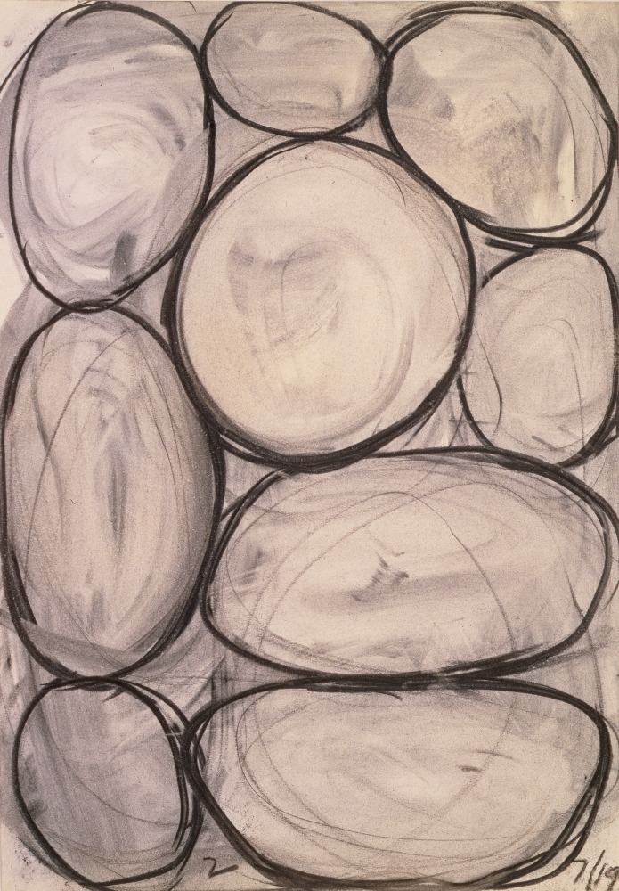 Untitled, 1954
Charcoal on paper
17 3/8 &amp;times; 12 1/8 in. (44.1 &amp;times; 30.8 cm)