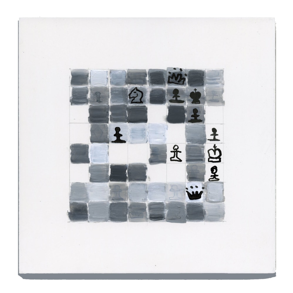 end chessboard - Magnus Carlsen vs. Ian Nepomniachtchi. 02/26/22