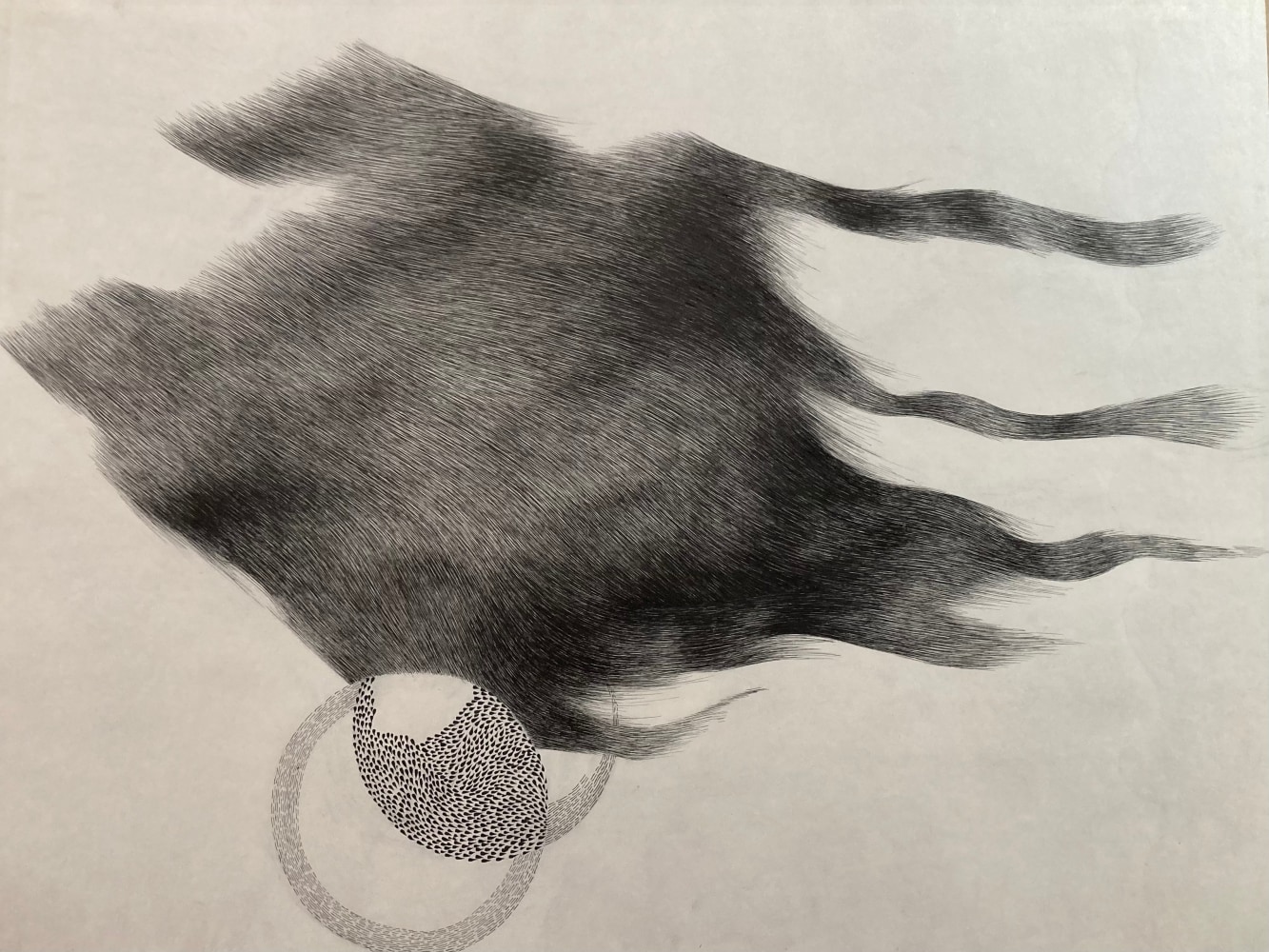 abstract drawing in ink