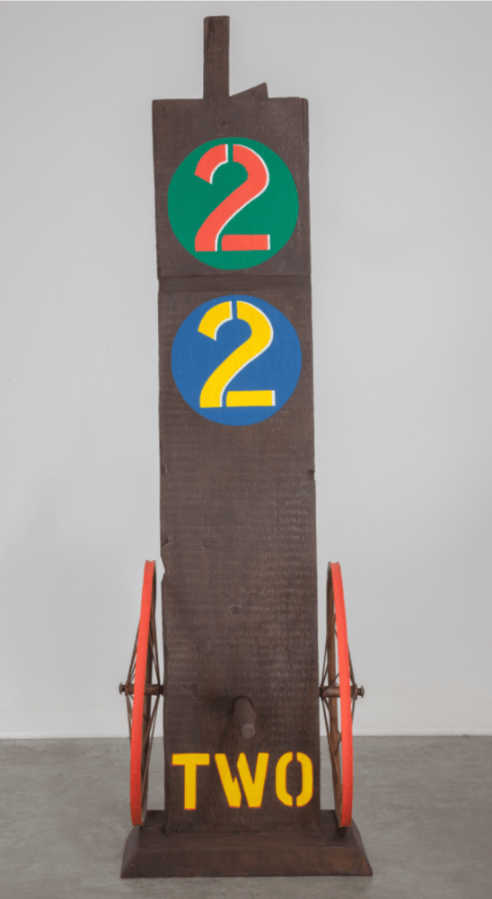 Two

1960&amp;ndash;62, cast 1991

Painted bronze

61 1/8 &amp;times; 18 1/2 &amp;times; 19 1/2 in. (155.3 &amp;times; 47 &amp;times; 49.5 cm)

Edition of eight plus two artist proofs.

&amp;nbsp;

Photo: Courtesy of Walla Walla Foundry, Washington; Artwork: &amp;copy; Morgan Art Foundation Ltd./Artists Rights Society (ARS), NY