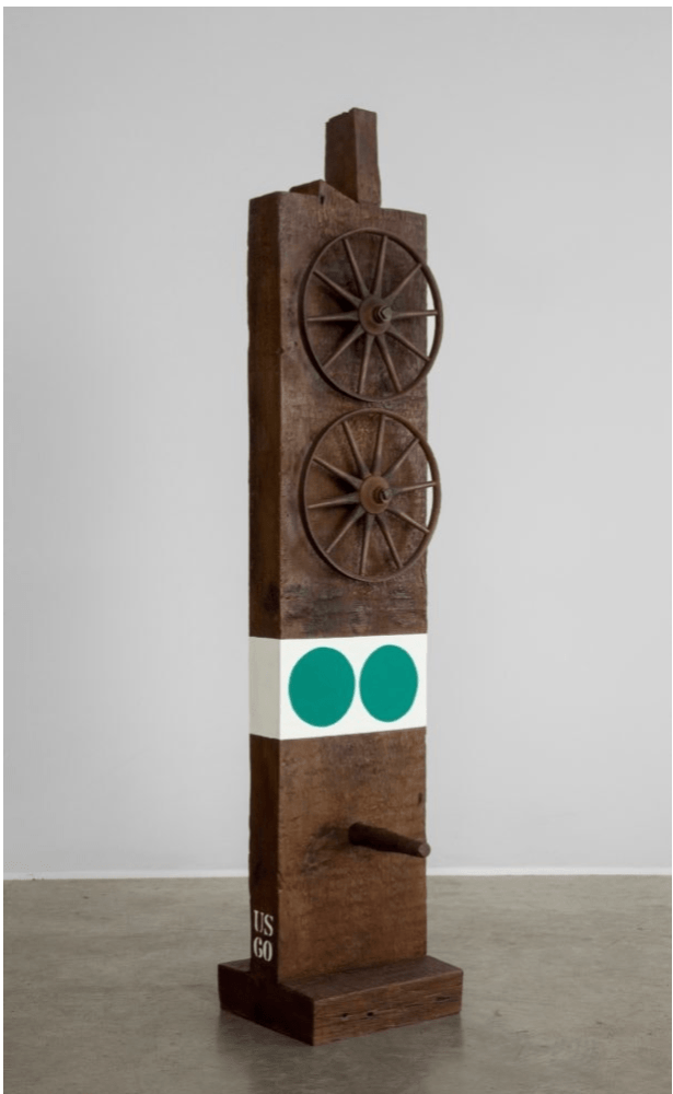 Ge

1960, cast 1991

Painted bronze

57 5/8 &amp;times; 11 11/16 &amp;times; 10 5/8 in. (146.3 &amp;times; 29.7 &amp;times; 26.9 cm)

Edition of eight plus two artist proofs.

&amp;nbsp;

Photo: Courtesy of Walla Walla Foundry, Washington; Artwork: &amp;copy; Morgan Art Foundation Ltd./Artists Rights Society (ARS), NY